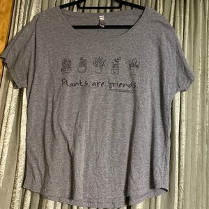 Soft plants are friends  t shirt